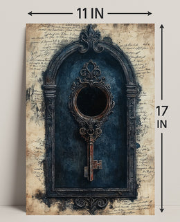The Ornate Key Poster