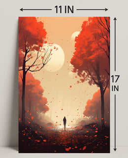Autumn Solitude Poster