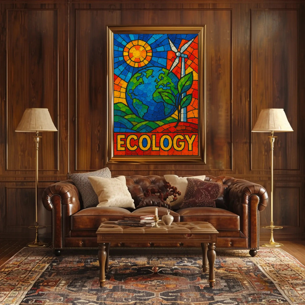 Ecology Mosaic Poster