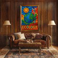 Ecology Mosaic Poster