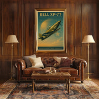 Bell XP-77 Lightweight Fighter Poster