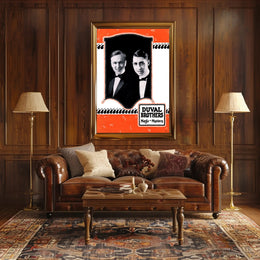 Duval Brothers Vintage Magic and Mystery Cultural Poster