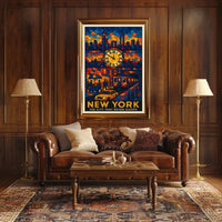 New York The City That Never Sleeps Poster