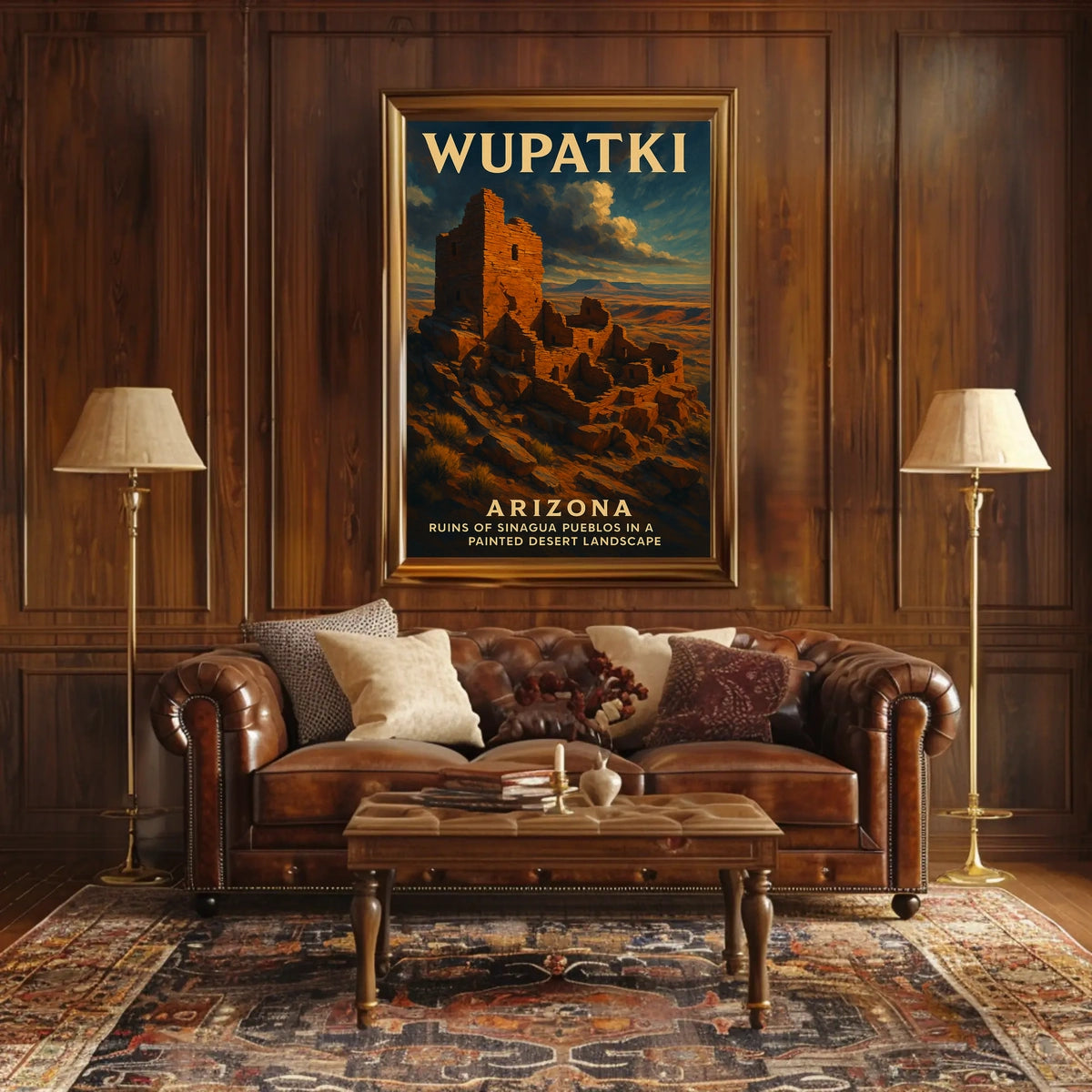 Wupatki Ruins In Arizona Poster