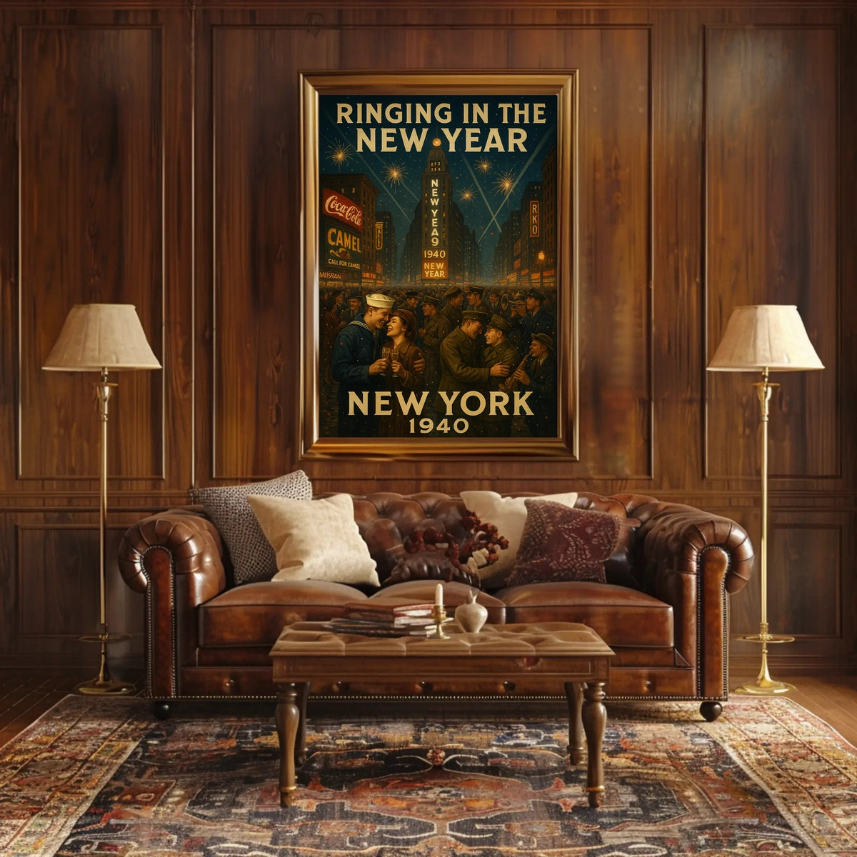 Ringing in the New Year New York 1940 Poster