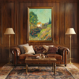 Vibrant Garden Landscape Poster