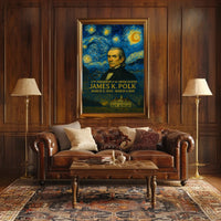 James K. Polk 11th President Poster