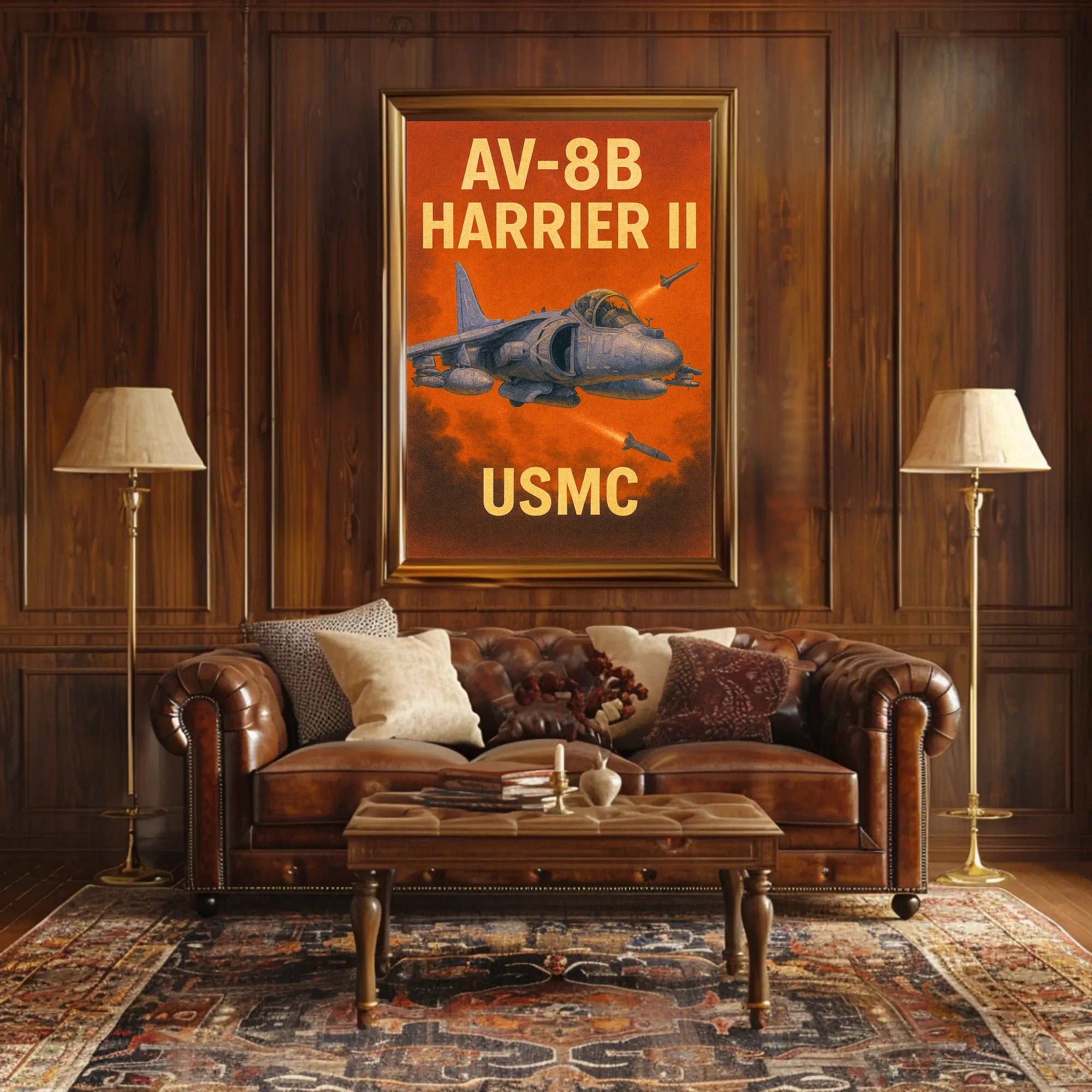 AV-8B Harrier II Poster PosterGoat