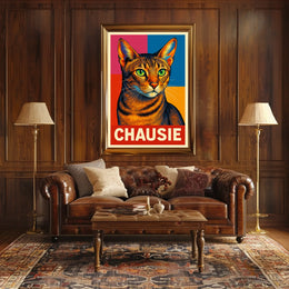 Chausie Cat Poster