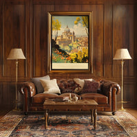 Tranquil Italian Landscape Poster