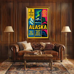 Alaska The Last Frontier Poster