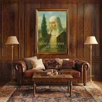 Saint Catherine Of Siena Poster