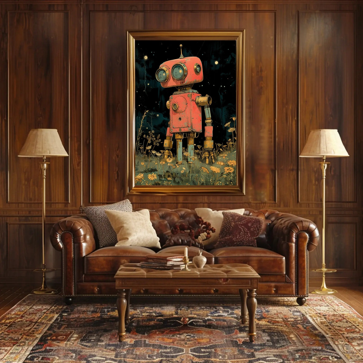 The Dreamy Robot Poster