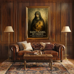 Saint Isabel Of France Poster