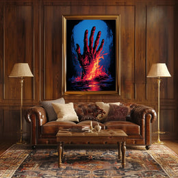 Rising From The Flames Poster