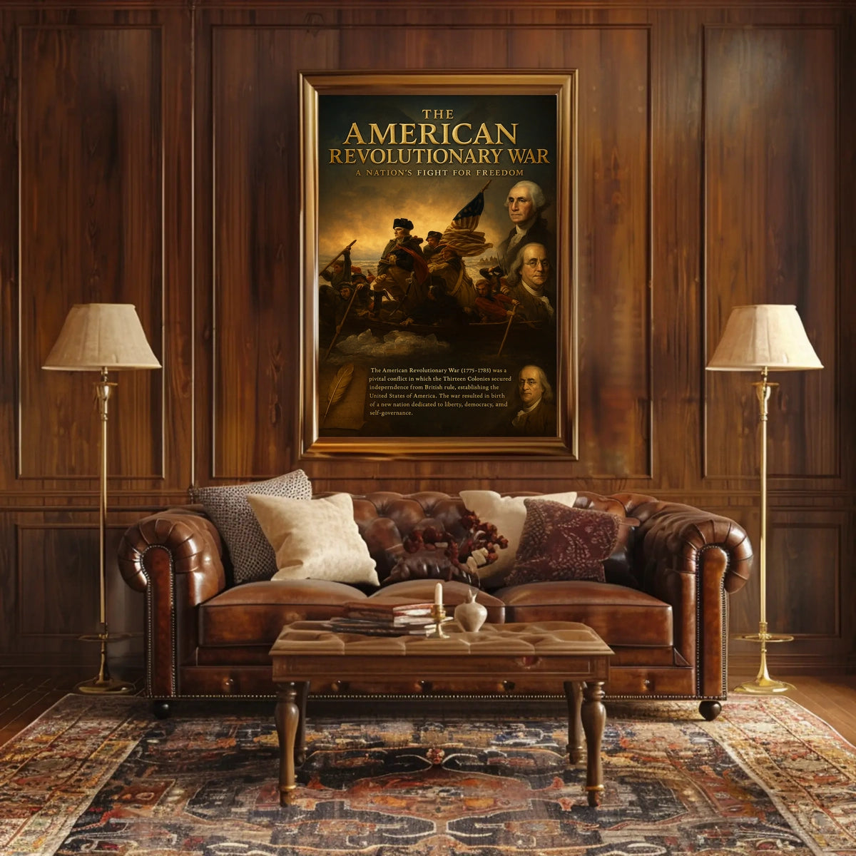 The American Revolutionary War Poster