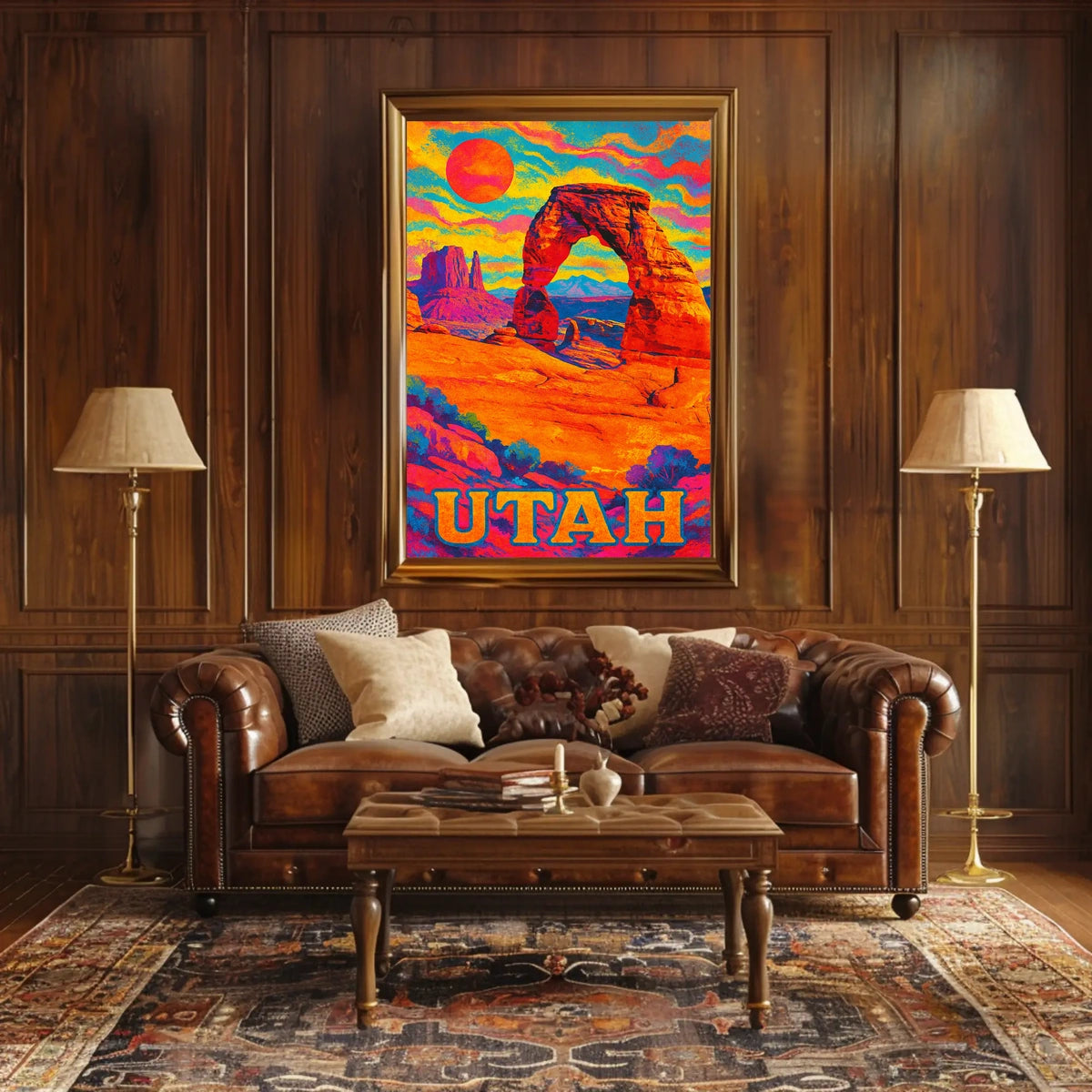 Vibrant Utah Landscape Poster