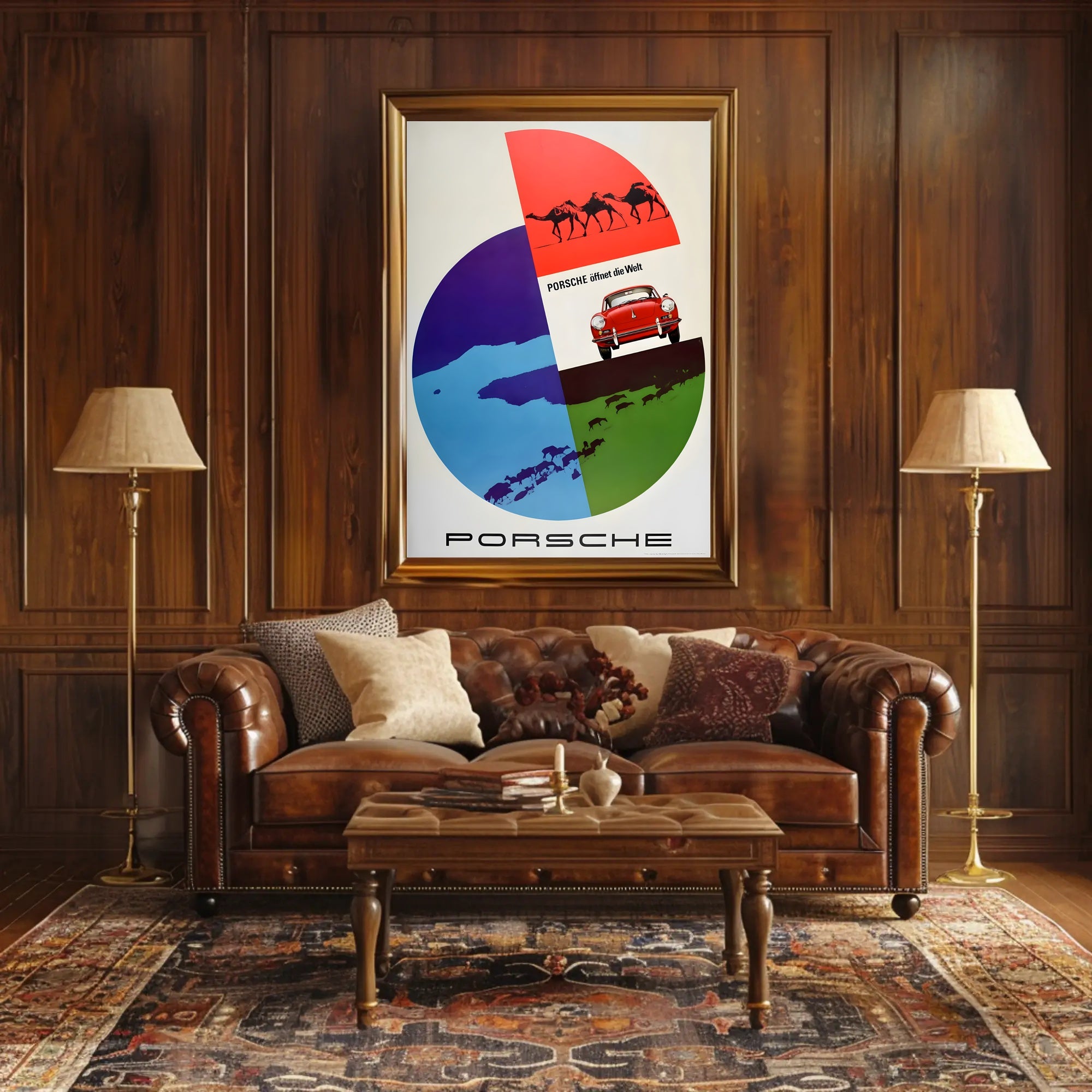 Porsche Opens the World Poster