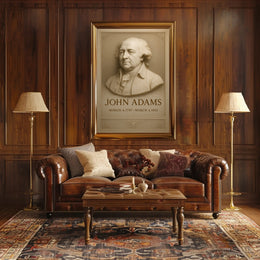 John Adams Commemorative Poster