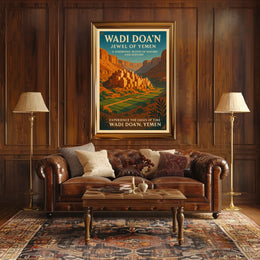 Wadi DoaN Jewel Of Yemen Poster