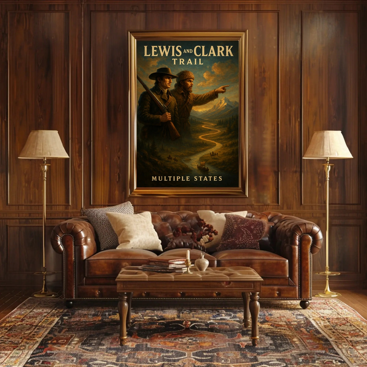 Lewis And Clark Trail Poster