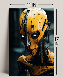 The Futuristic Sentinel Poster PosterGoat