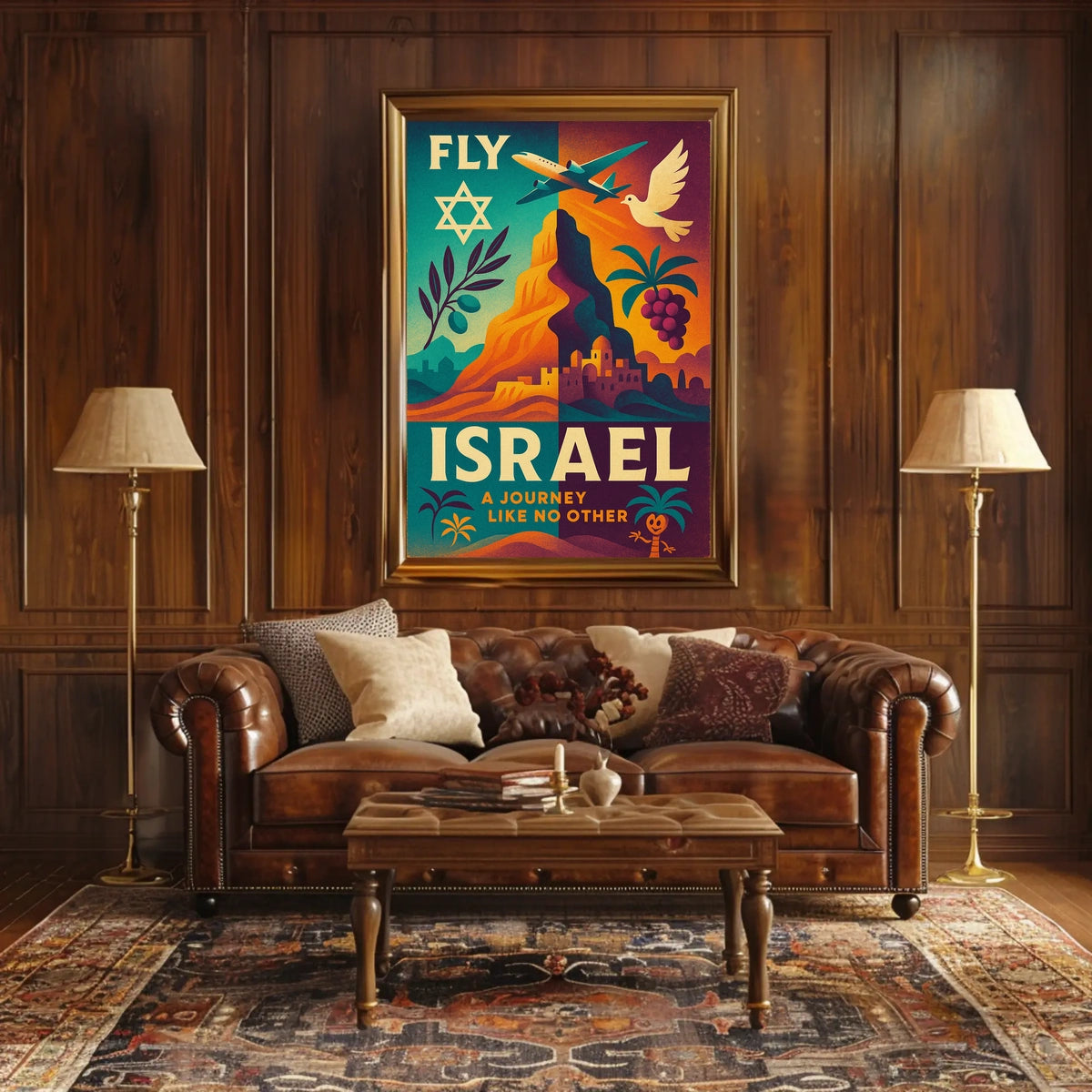 Discover Israel Poster