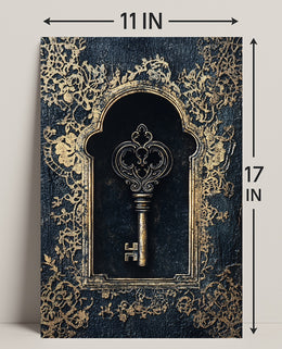 The Ornate Key Poster