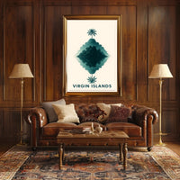 Virgin Islands Reflection Poster
