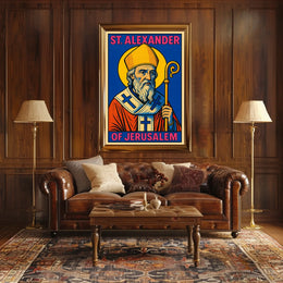 St. Alexander of Jerusalem Poster