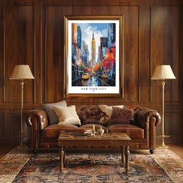 New York City Skyline Poster