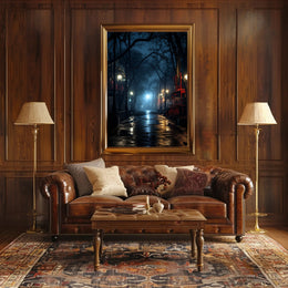 Mysterious Night In The Park Poster