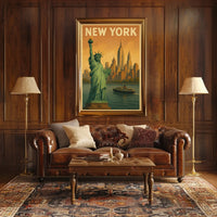 New York Cityscape Poster