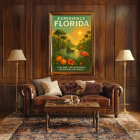 Experience Florida Sunshine State Adventures Poster
