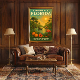 Experience Florida Sunshine State Adventures Poster