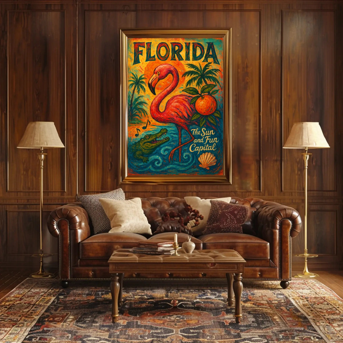 Florida The Sun and Fun Capital Poster