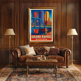 Grand Rapids, Michigan Poster