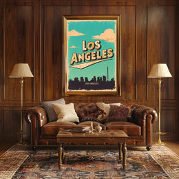 Vintage Los Angeles Poster