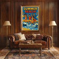 Summer Beach Fun Poster