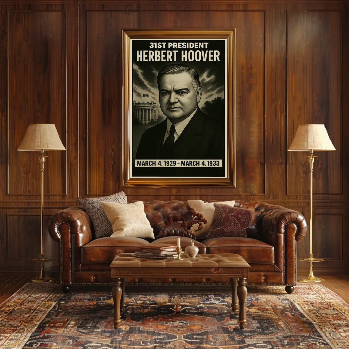 Herbert Hoover 31St President Poster