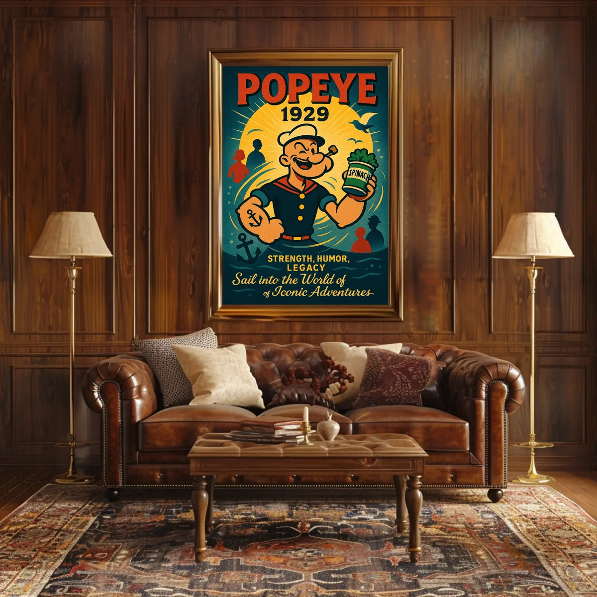 Popeye 1929 Art Poster POP-120