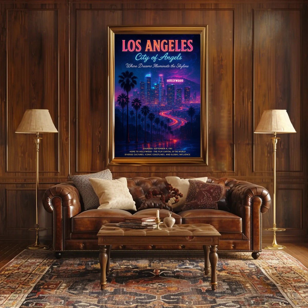 Los Angeles City of Angels Poster