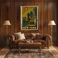 New York City Skyline Poster