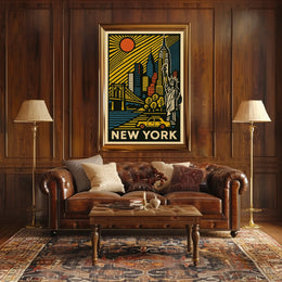 New York City Skyline Poster