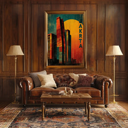 Jakarta Skyline Poster