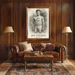 Jim Thorpe A Legendary Athlete Poster