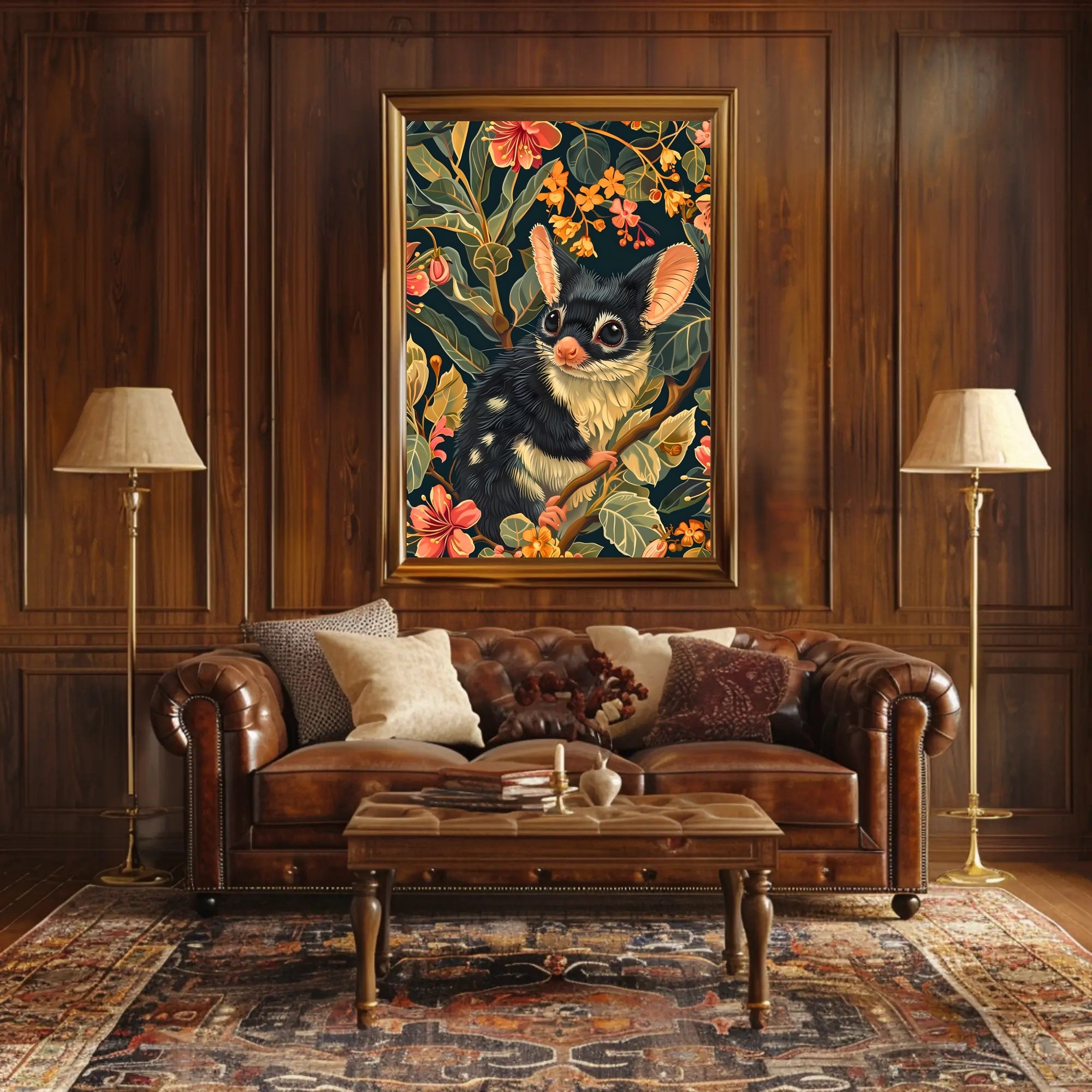 Enchanted Forest Creature Wall Art Print