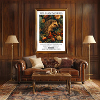 William Morris Hedgehog Art Print Cultural or Heritage Poster