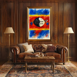 Vibrant Abstract Composition Abstract Poster