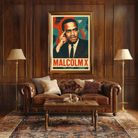 Malcolm X Poster